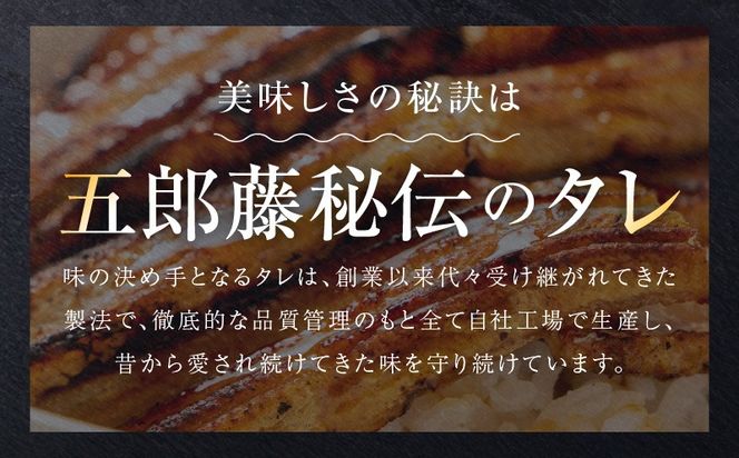 010B1612 【五郎藤】味付け丸穴子 2尾×4パック 計8尾（8人前）小分けパック 計600g前後 ペルー産 マルアナゴ まるあなご