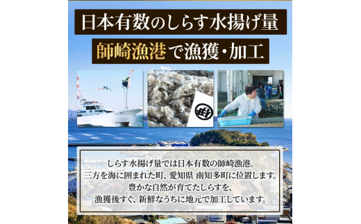 【容量が選べる】しらす 訳あり 1kg～2kg 釜揚げしらす シラス ごはん おかず チャーハン パスタ 料理 大きめ 産地直送 ランキング こだわり 鮮度 天塩 マル伊商店 愛知県 南知多町