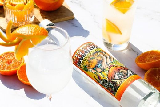 中津ジン ポンカン 500ml 1本 ｜ 酒 お酒 スピリッツ クラフトジン 蒸留酒 国産 カクテル ちたぽん ソーダ割り NAKATSU GIN アルコール ロック ソーダ ジントニック ギフト お試し 晩酌 愛知県 美浜町 ※2025年12月上旬～2026年6月下旬頃に順次発送予定