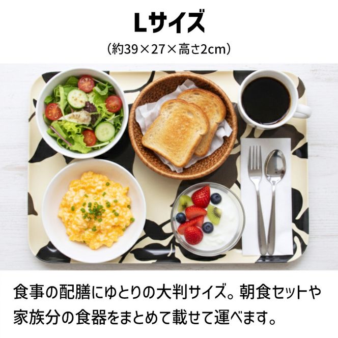 TATSU-CRAFT マグネットトレー L 39cm リーフ すべり止め付き ［Tk1131］ 303446_DA90843