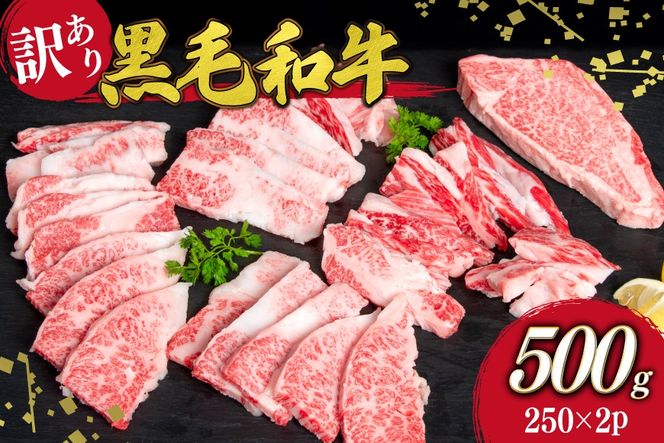 訳あり 黒毛和牛 仙台牛 切り落とし A5クラス 500g [マトン牧場 宮城県 気仙沼市 20565955] 肉 精肉 希少部位入り 焼肉用 焼肉 不揃い わけあり 小分け 冷凍