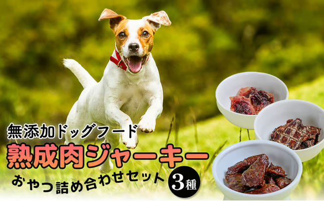 ドッグフード 熟成肉ジャーキーおやつ詰合せセット