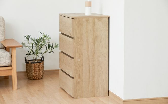 組立簡単ウッドチェスト KKWCー590 ナチュラル チェスト 4段 タンス 箪笥 収納 アイリスオーヤマ ローチェスト 衣装ケース 組み立て簡単 工具不要 引き出し 開閉スムーズ 北欧 おしゃれ シンプル 衣類 服 収納ケース 衣類収納ケース