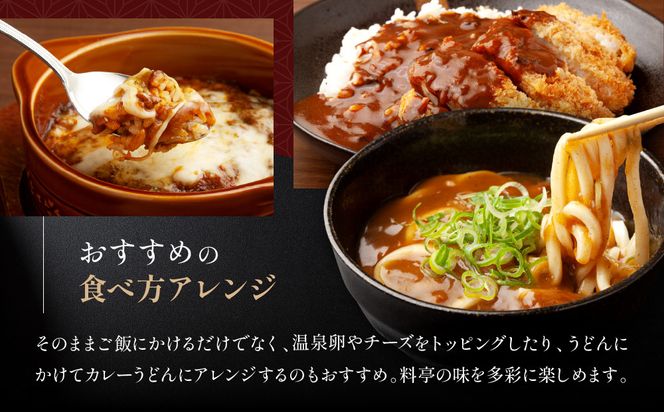 京料理 たん熊 北店 カレー 詰合せ＜6食セット＞［ 京都 老舗 料亭 料亭の和風カレー 出汁の風味 上品な味わい 人気 おすすめ グルメ 京料理 レトルト 簡単 時短 長期保存 備蓄 ギフト プレゼント お取り寄せ 通販 送料無料 ふるさと納税 ］ 261009_A-RK055