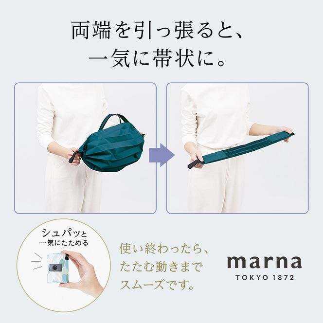 Shupatto コンパクトバッグ・M 【カラー2】バッグ エコバッグ シュパット マイバッグ 買い物バッグ 洗濯可能 コンパクト 折りたたみ マチ広 墨田区 東京都