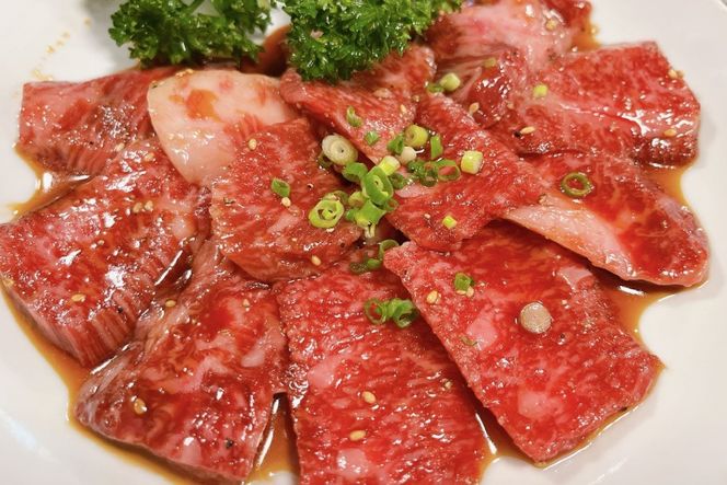 牛肉 訳あり A4ランク以上 タレ漬 博多和牛 焼き肉用 550g 2個 計1.1kg [木村食品 福岡県 宇美町 um40beg040054] 焼き肉 焼肉 やきにく 牛 肉 訳アリ 小分け 冷凍