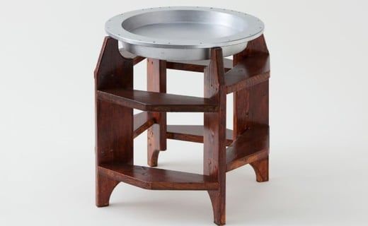 美しいフォルムと質感｢スタンド付ボタニカルプレート (Low)｣ 1台【10個限定!!】N-83