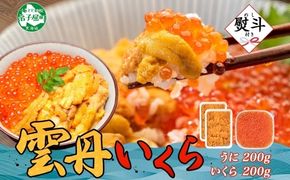3381. 無地熨斗 ウニ チリ産 冷凍 いくら 二色丼 うに 雲丹 イクラ 海鮮 海鮮丼 うに丼 いくら丼 いくら醤油漬け 熨斗 のし 名入れ不可 贈り物 贈答用 送料無料 北海道 弟子屈町
