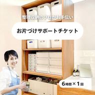 【ふるさと納税】 お片づけサポートチケット　清掃 掃除 プロ アドバイザー 便利 整理 収納 引越し 地域限定  暮らしサポート 生活支援 家庭サービス 仙台市 041009_HP002