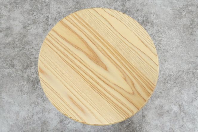 スツール 木製 maru Stool 1個 [丸平木材 宮城県 南三陸町 m304are680010] 円形スツール 丸椅子 南三陸杉 サイドテーブル ディスプレイスタンド ナイトテーブル