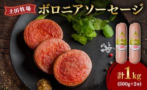 生食OK！ジャージーミート使用 ボロニアソーセージ500g×2本