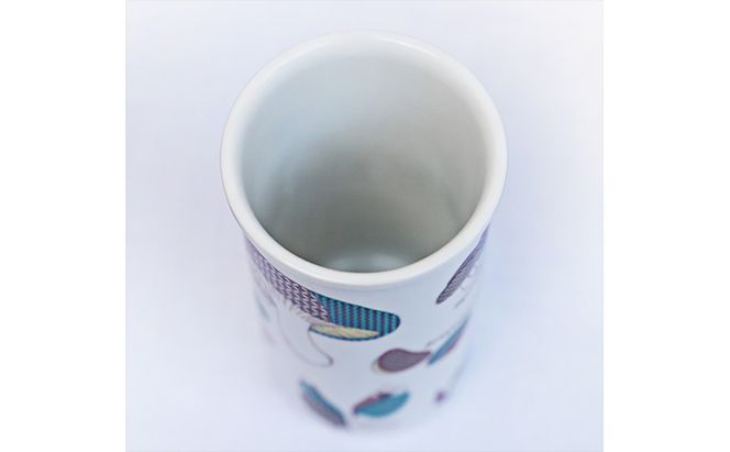夢醸 純米酒　KUTANI SAKE CUP 山の幸 お酒 日本酒 食器 アルコール 九谷焼の酒カップ 