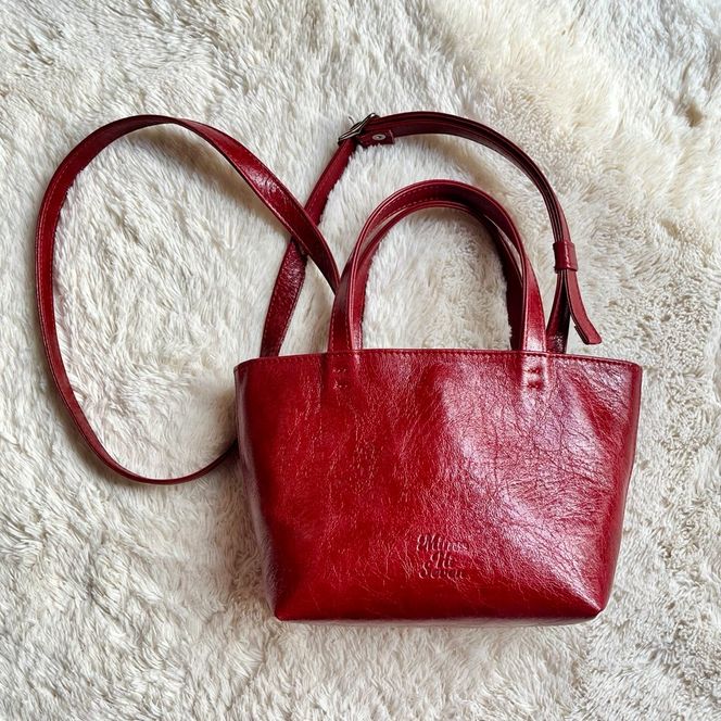 made in HYOGO～Berry totebag（dark cherry）