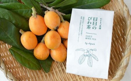 【ノンカフェイン】日日 の びわ の 葉茶《糸島》【わかまつ農園】 [AHB006] ギフト 茶葉 びわ ティーバッグ お茶 ノンカフェイン 有機栽培