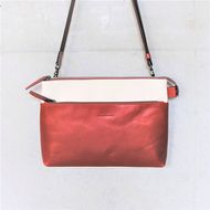 レディース　国産　キャンパスショルダー　7M8-1062（ナチュラル×ライトブラウン）