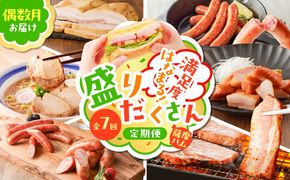 【全7回】盛りだくさん定期便（偶数月にお届け）　K161-T06e