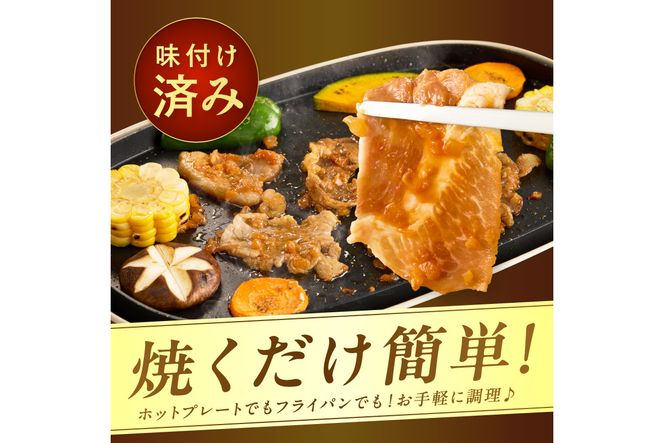 【予約：2025年12月から順次発送】北見市産玉ねぎ使用 味付け豚肉 味噌タレ 300g×3個 ( 肉 豚肉 たまねぎ タマネギ 焼肉 )【224-0004】