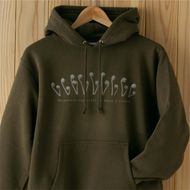 世界で唯一!着る山菜!!【こごめパーカー・オリーブ】裏起毛 トレーナー ファッション メンズ レディース 洋服 新潟 