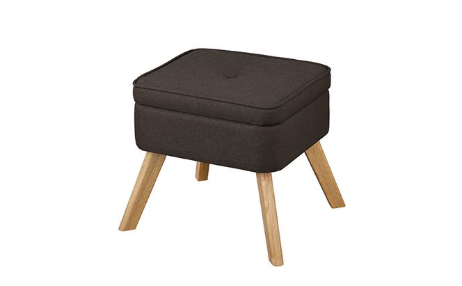 スツール 収納スツール 収納ボックス FAC-OT ブラウン アイリスオーヤマ おしゃれ 天然木 オットマン 収納 チェア 収納付オットマン 足置き 足置き台 椅子 腰掛け 一人掛け シンプル インテリア 