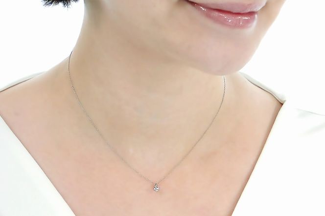 Pt950【0.20ct】６本爪一粒ダイヤモンドペンダントネックレス EmN0171-pt SWCJ017-a