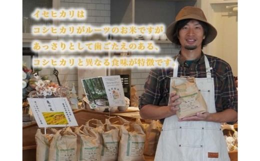 【射水の美味しいお米】【自然栽培農法】自然栽培農家 marufarm 自然栽培米「イセヒカリ」5kg ※2026年10月～発送