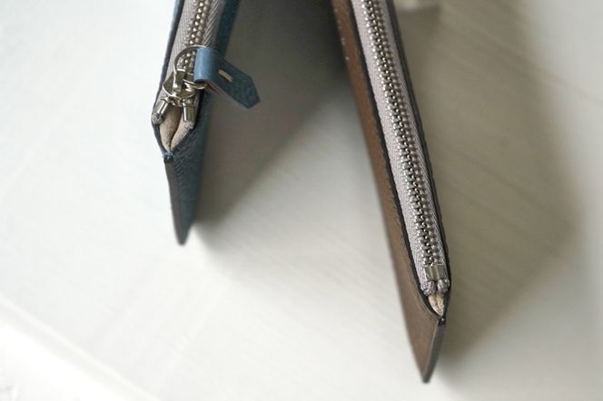 本革 薄型ペンケース ブルージーン｜革 レザー ステーショナリー 文房具 メンズ レディース 男女兼用 田村製作所 大阪府守口市 [2316]