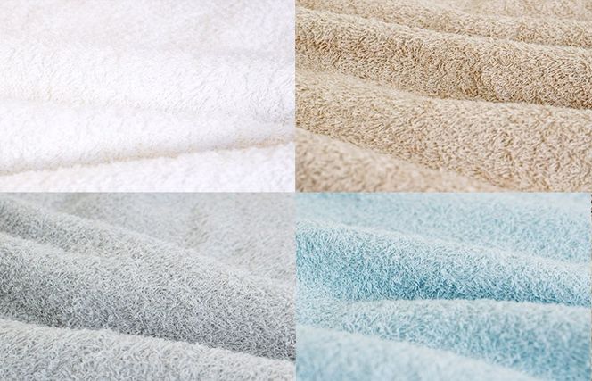 G2040 【スピード発送】毛羽落ち軽減！フェイスタオル6枚アソート