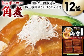 角煮 トンポーロー 115g×12袋 [日本ハムマーケティング 宮崎県 日向市 452061287] 小分け 個包装 レトルト とろとろ おつまみ 惣菜 簡単 手軽