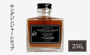 生姜 シロップ 250g ヤングジンジャーシロップ 加工品 甘味料 