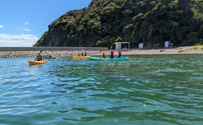 海洋体験施設うみんぐ大島 シーカヤック体験1名様分【(株)むなかた大島】_HA2024 体験 チケット 福岡県宗像市 宗像市 福岡 宗像
