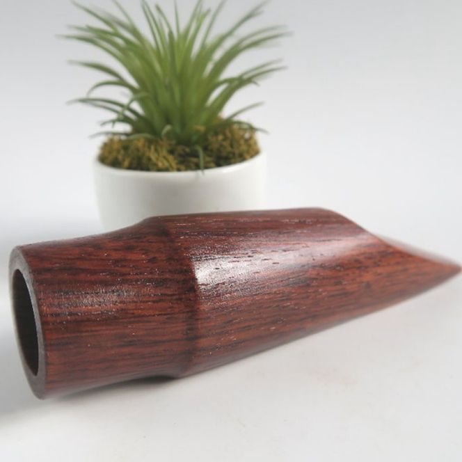 木製マウスピース（テナーサックス） ローズウッド ［195S10］ 木製マウスピース テナーサックス 木製 木材 マウスピース テナー サックス 音の輪郭 ハッキリ 鳴性が高い 表面が美しい 強度が高い 温か味 サウンド クラシック JAZZ 製品保証 愛知県 小牧市 送料無料