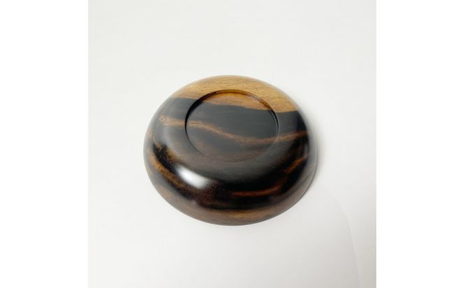 黒柿　豆皿　１枚　（9.5cm） 322032_BG041