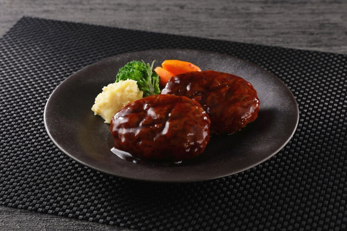 レンジで簡単!博多和牛デミグラスソース手ごねハンバーグ 150g×10個[宗像肉工房]