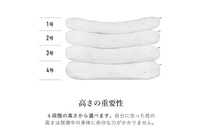（エアウィーヴグループ枕専門ブランド）ロフテー 「9セルピロー エラスティックパイプ×エアファイバー」