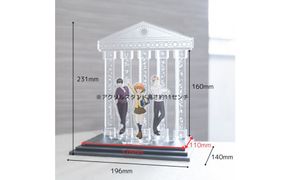 推し活グッズ　川崎市自社工場一貫生産品　推しん殿１台＜グレー＞ 141305_MH02VC01