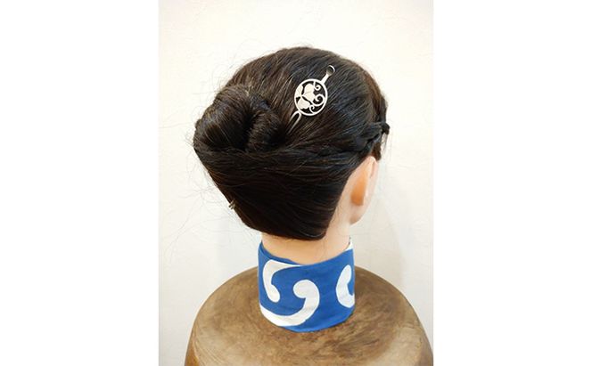 かんざし 平打ち簪 かたばみ かざり工芸三浦 髪飾り ヘアアクセサリー 和装 普段使い アクセサリー 民芸品 工芸品 伝統工芸品 おしゃれ かわいい 東京 東京都 墨田区