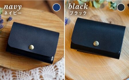三つ折り mini ウォレット 糸島市 / BLESS [AAA027] コンパクト 財布 革 革製品 レザー 本革 牛革 ミニマル お財布 みつ折り