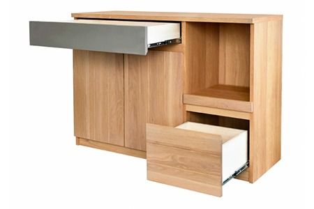 オートム 120ドアカウンター【キッチンカウンター カウンター キッチン収納 開梱設置 梱包材引き取り 日本製 完成品】(H062297)