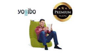 Yogibo Lite Premium（ヨギボー ライト プレミアム）＜ライムグリーン＞【ビーズクッション ビーズ 座椅子 椅子 クッション ビーズソファー ビーズソファ 新生活 プレゼント インテリア 家具 ベッド ゲーム】-[G785-14]