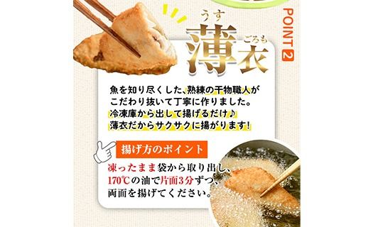 ＜ 訳あり ＞ 大分県産 ひもの屋さんの 白身魚 フライ (計1.2kg・10切×3袋) おかず おつまみ 惣菜 お弁当 揚げるだけ 小分け フライ 国産 大分県産 冷凍 魚【AQ99】【やまろ渡邉】