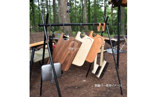 Camp plate solo　両面使えるキャンプ調理プレート