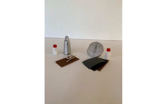 古代遺物の研磨体験キット（三角縁神獣鏡、銅鐸セット） 372013_KY011