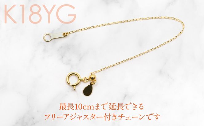 K18　イエローゴールド　長さ足し　チェーン　10ｃｍ　管理番号686784 218-238-a