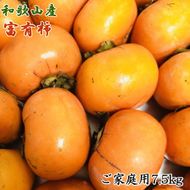 【先行予約】 富有柿 ご家庭用 約7.5kg 和歌山県産｜かき フルーツ 柿 果物 くだもの 家庭用 和歌山県産