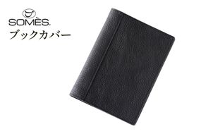 SOMES GL-16 ブックカバー 文庫本サイズ ブラック [ソメスサドル 北海道 砂川市 12260914] ソメス 文庫 a6 日本製 本革 革 革製品 レザー