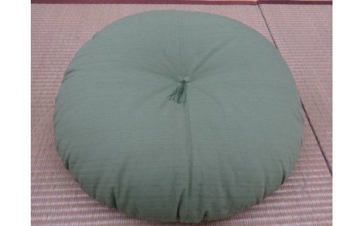  和室にも洋室にもピッタリ合う、本仕立の「もめん綿入り丸座」【CW47W1】
