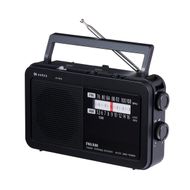 AUREX LEDライト付きホームラジオ AX-HR50(K) 【kw0240-0511】