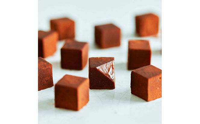 MAISON CACAO メゾンカカオ アロマ生チョコレート 2種セット（16粒×2箱）70％カカオ 海塩 マカダミア ギフトボックス入 冷凍配送 神奈川県茅ヶ崎市