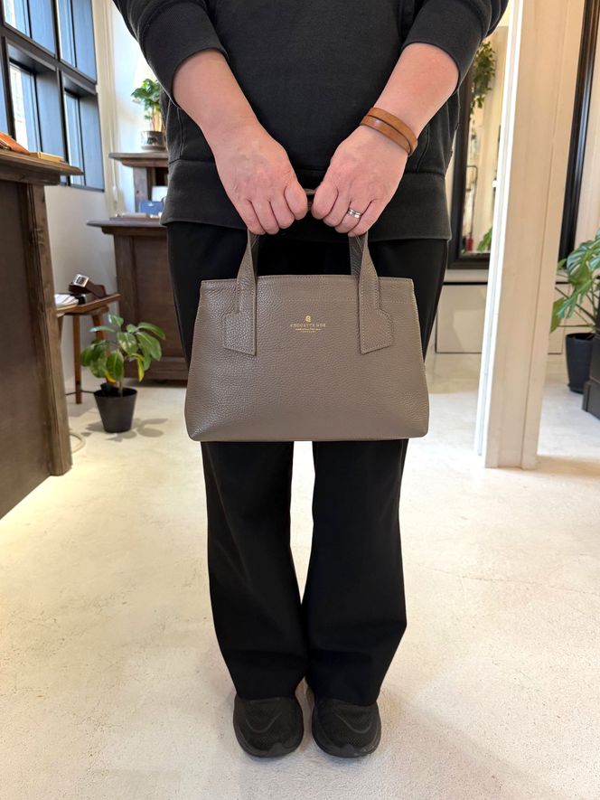 革職人が作った本革トートバッグXSシュリンク【トープ】 304018_AX28VC01