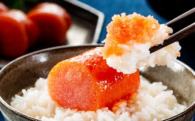 「かねふく」 辛子明太子360g＆「まるきた水産」無着色 辛子明太子250g《築上町》【吉浦コーポレーション】  明太子  辛子明太子 めんたいこ 食べ比べ[ABFF009]